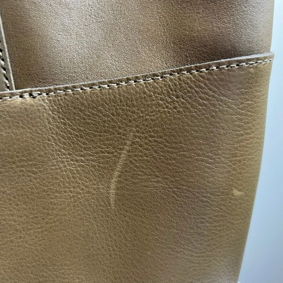 Madewell $188 The Essential Tote in Leather Burnt Olive NN121 D3 - Picture 5 of 13
